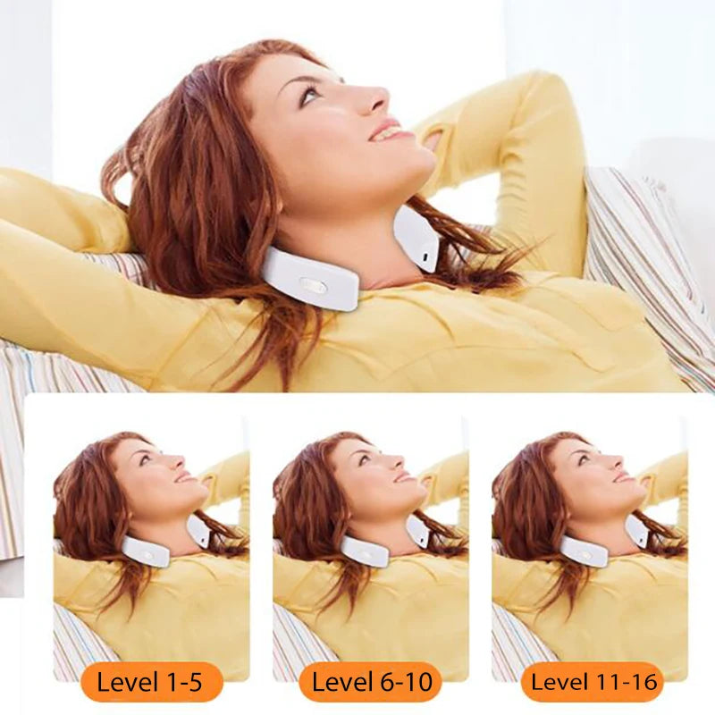 Cervical Massager Protable Mini Neck Shoulder Massager Deep Massage Neck Warm Pressing Neck Pressing Care