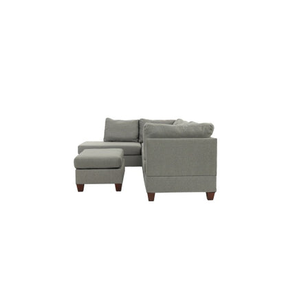 3-PC SECTIONAL In Gray